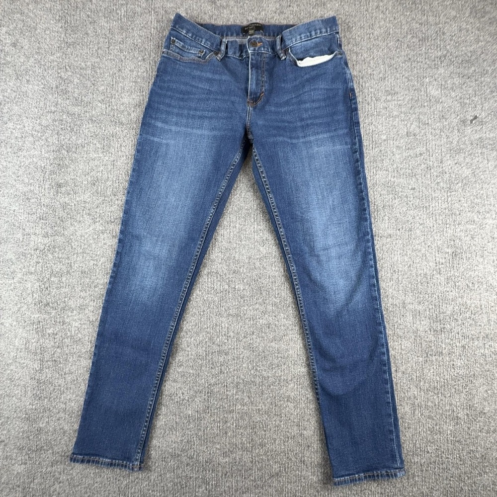Banana Republic‎ Jeans Mens 33x30 Blue Skinny Fit Medium Wash Stretch Denim
